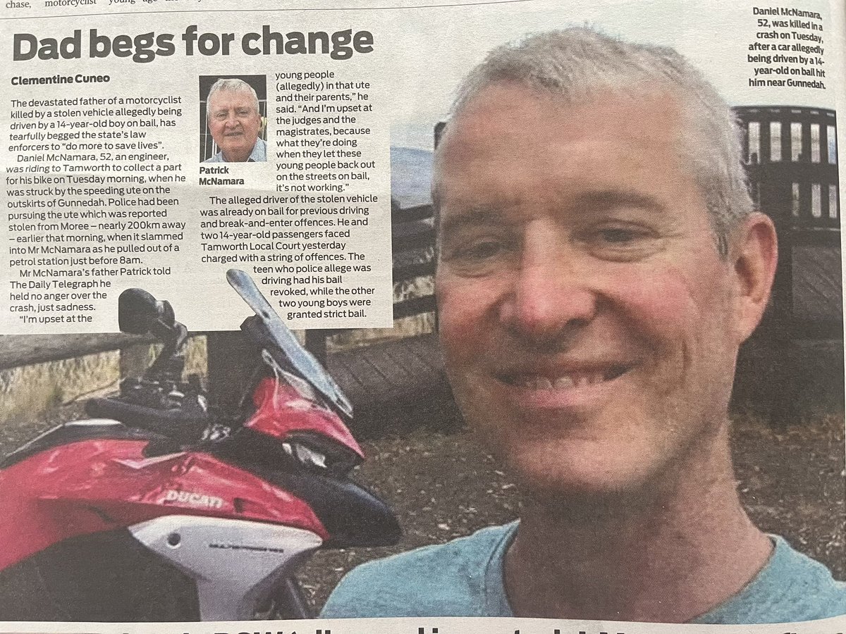 tomchesson01's tweet photo. Well worth a read: “Now this may be relevant for an 11 yr old who steals a pack of chewy … But covering your face &amp; breaking into a house with your mates to bash the victim &amp; steal their car is fucking wrong.” https://t.co/pwNbjVF8b2