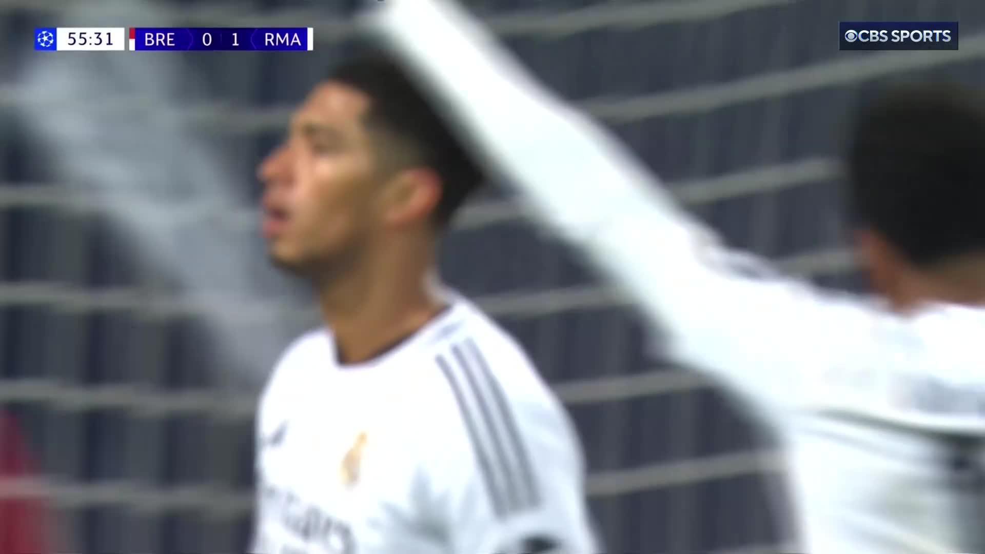 Jude Bellingham bags his 20th goal involvement (10 G / 10A) for Real Madrid this season ⚡