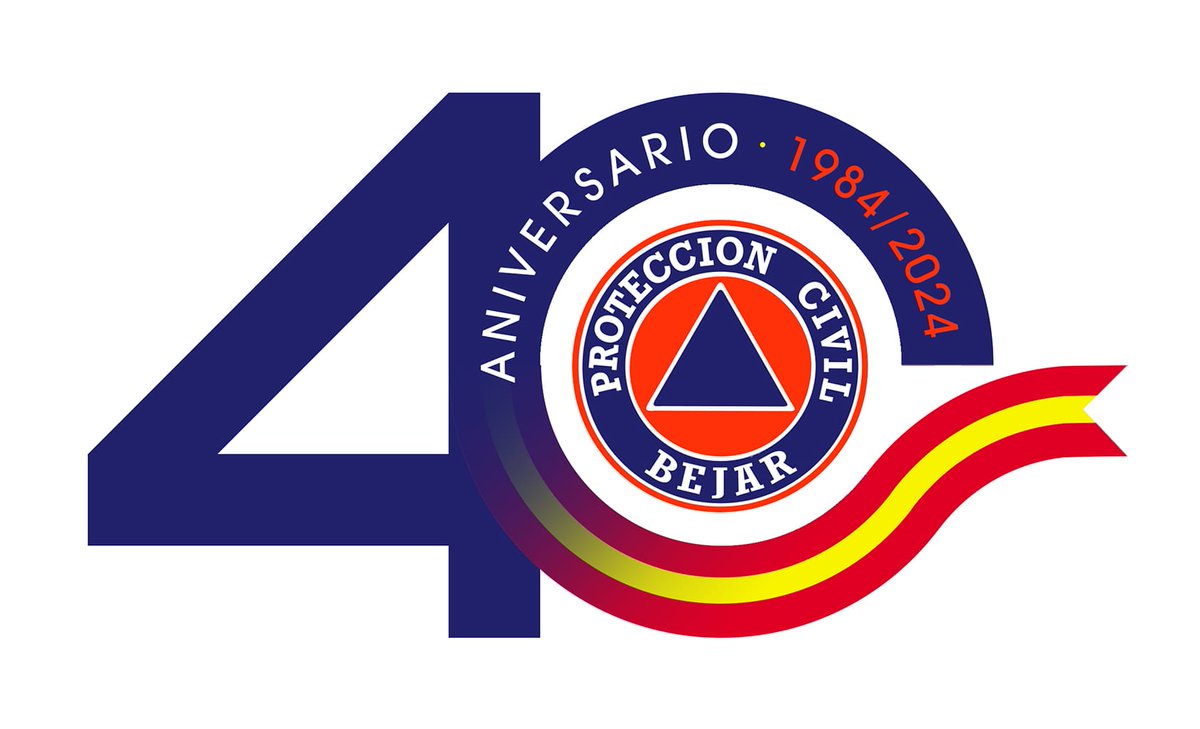 SpcBejar's tweet photo. Nuestro logo del 40 Aniversario de la creación de la agrupación https://t.co/MIkp5aaVVo