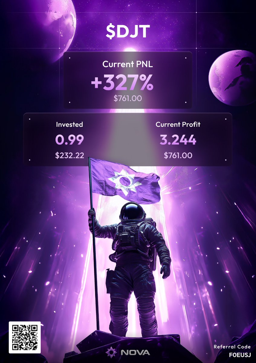d4connected's tweet photo. Thankyou $DJT, nice Wednesday night profit after the 9-5.  

Dev really cooked with this one, hijacked link meta lmao https://t.co/AHQ408XHtk