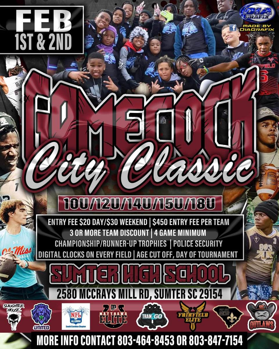 Sending all the troops out to 803 gamecock classic this weekend