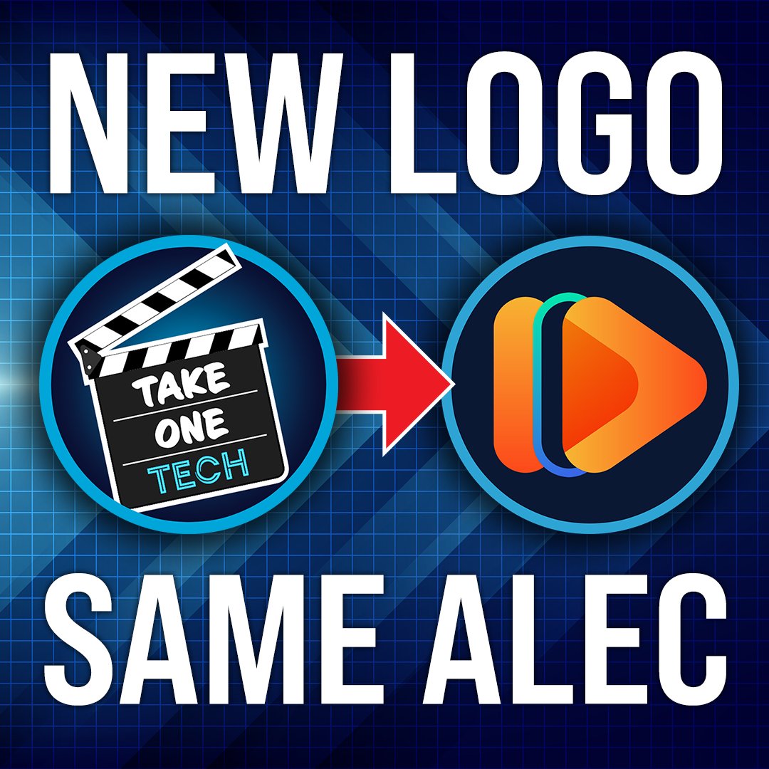 I’m updating the Take One Tech logo to bring it in line with all things Digital Stage. Keep an eye out for the new logo—same Alec, just a fresh look! Nothing’s changing with the content you love; Just making things consistent. Thanks for being part of the journey! 🚀