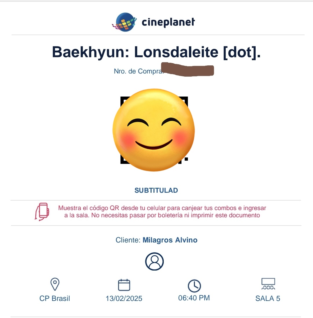 mili___1485's tweet photo. SE LOGRÓ PEOPLE!!! SE LOGRÓ!!!#LonsdaleiteInPeru #lonsdaleitelatam #Baekhyun #BaekhyunPeru #EXOPERU #EXOLPERU #BaekhyunInLatam @B_hundred_Hyun @BAEKHYUN_INB100 https://t.co/GeM3SGz39S