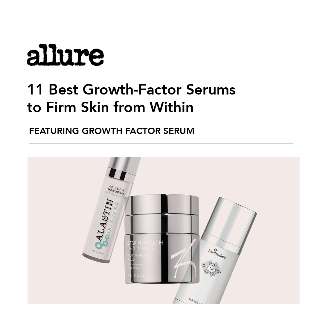 zoskinhealth's tweet photo. We are thrilled to share that Growth Factor Serum was named Best for Mature Skin by Allure in their roundup of the "11 Best Growth-Factor Serums to Firm Skin from Within."
Read more: https://t.co/JEzufBos4H
#zoskinhealth #committoyourskin https://t.co/Fb6IUbJnWR