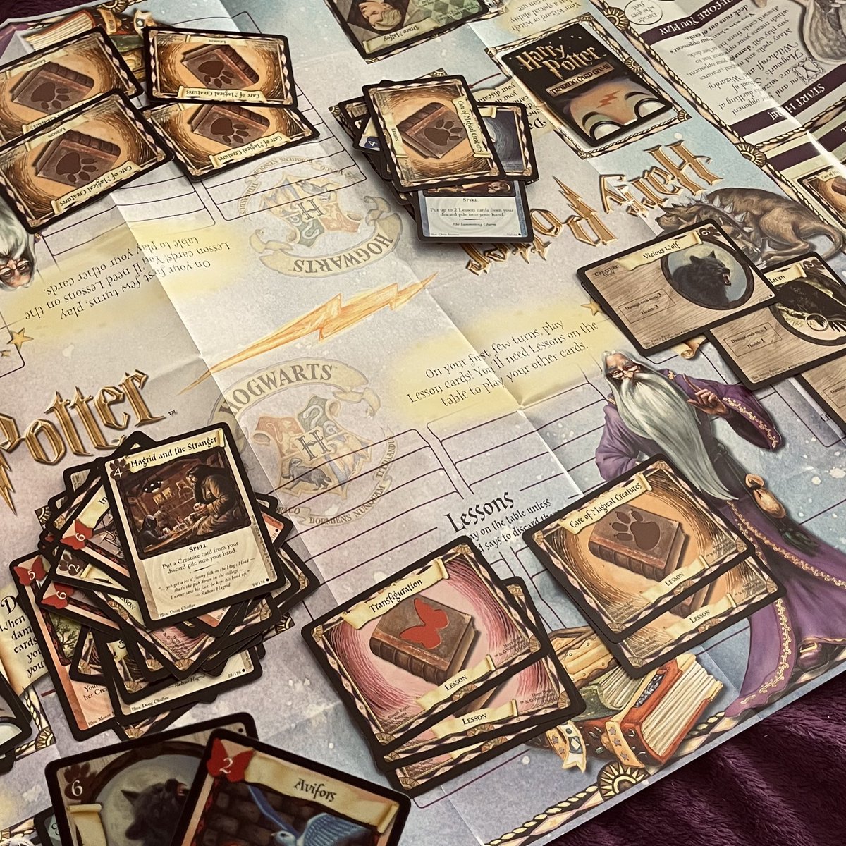 fiz uma das coisas mais legais do mundo ontem: 
joguei TCG de harry potter! 
#tcg #harrypotter #hp #marotos