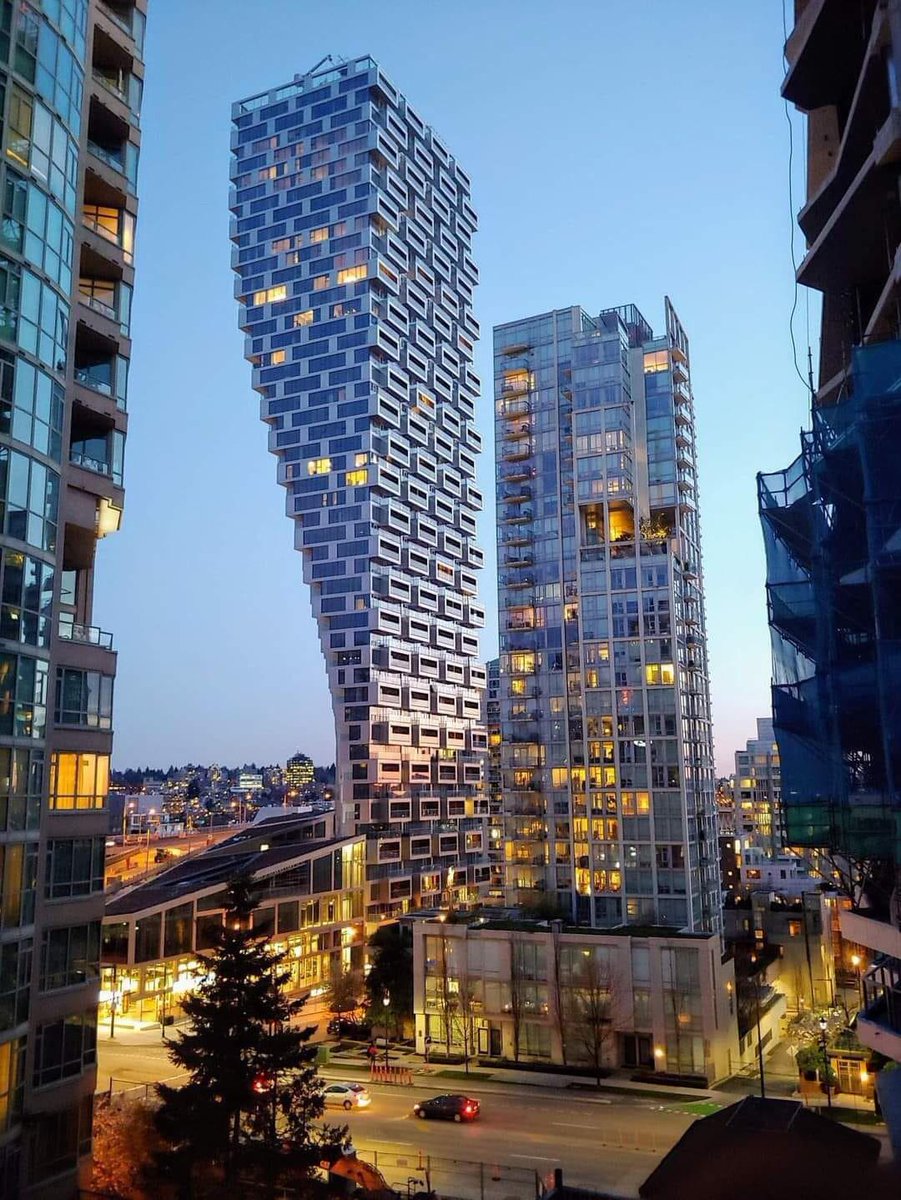 The 49-story residential tower, Vancouver, Canada.