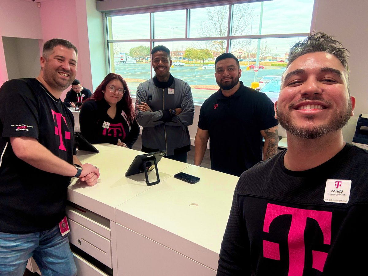 Carlos Salinas (@carlos_magenta) on Twitter photo Thank you <a href="/Christion_Gonz/">Christion Gonzales</a> and Austin for visiting my Ave K team and giving us the opportunity to show you real-time the MW pilot program! We are ready to elevate our customer experience with these best practices! #TLife #MW #BEST <a href="/kennystodd/">Kendrick Stoddard</a> Thank you <a href="/Christion_Gonz/">Christion Gonzales</a> and Austin for visiting my Ave K team and giving us the opportunity to show you real-time the MW pilot program! We are ready to elevate our customer experience with these best practices! #TLife #MW #BEST <a href="/kennystodd/">Kendrick Stoddard</a>
