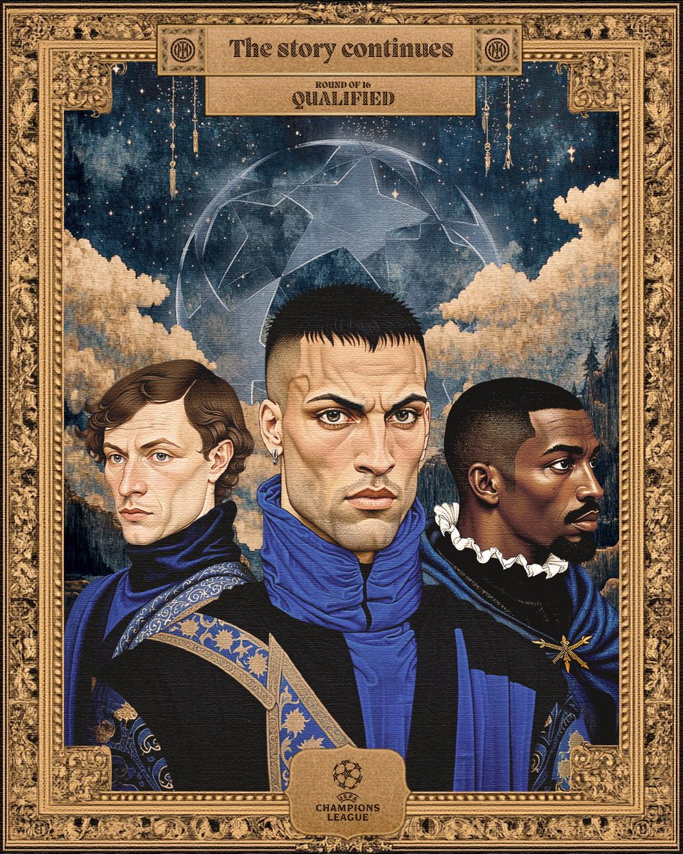 Inter's tweet image. ROUND OF 16! ✅
Next level loading...▪️◾◼️

#ForzaInter #UCL