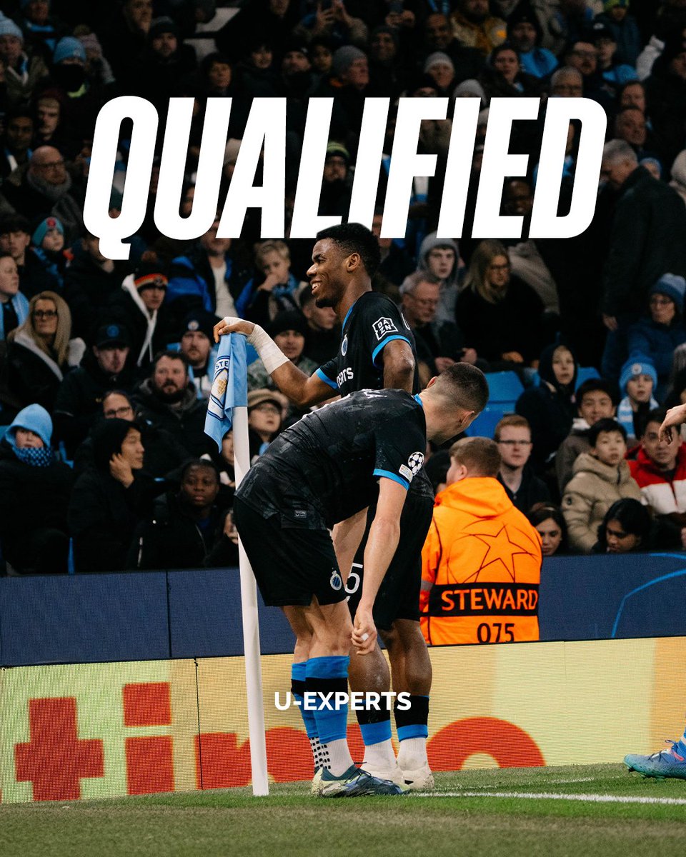 FT: 3-1. Through to the next phase of the Champions League! 💙🖤 #MCICLU #UCL