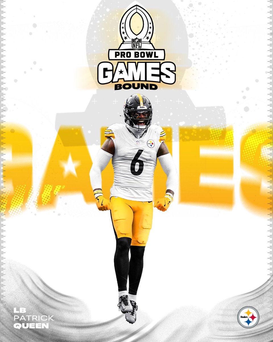 steelers's tweet photo. .@Patrickqueen_ has been named to the 2025 #ProBowlGames 💪

📝: https://t.co/Z2zAgIdqxM https://t.co/MzjQxFv6Z8