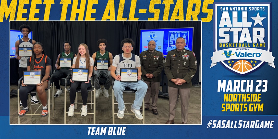 San Antonio Sports (@sa_sports) on Twitter photo Tonight on <a href="/ksatnews/">KSAT 12</a> at 6 & 10 PM meet <a href="/GirlsBBMVHS/">MVHS Girls Basketball</a> <a href="/ToriRuff/">Tori Ruffin</a>, <a href="/jjgirlshoops/">San Antonio Johnson Jaguars Girls Basketball</a> @Avamitchell0, <a href="/CTJ_BoysHoops/">CTJBoys_Hoops</a> <a href="/ianrizo_2/">Ian Rizo</a> & @DarylBanks2025 and <a href="/reaganhoops/">Reagan Rattler Hoops</a> @frrmeech & <a href="/jmontgomery9/">j montgomery</a> who were chosen for the <a href="/SA_Sports/">San Antonio Sports</a> All-Star Basketball Game pres. by <a href="/ValeroEnergy/">Valero</a>. Congratulations! Tonight on <a href="/ksatnews/">KSAT 12</a> at 6 & 10 PM meet <a href="/GirlsBBMVHS/">MVHS Girls Basketball</a> <a href="/ToriRuff/">Tori Ruffin</a>, <a href="/jjgirlshoops/">San Antonio Johnson Jaguars Girls Basketball</a> @Avamitchell0, <a href="/CTJ_BoysHoops/">CTJBoys_Hoops</a> <a href="/ianrizo_2/">Ian Rizo</a> & @DarylBanks2025 and <a href="/reaganhoops/">Reagan Rattler Hoops</a> @frrmeech & <a href="/jmontgomery9/">j montgomery</a> who were chosen for the <a href="/SA_Sports/">San Antonio Sports</a> All-Star Basketball Game pres. by <a href="/ValeroEnergy/">Valero</a>. Congratulations!