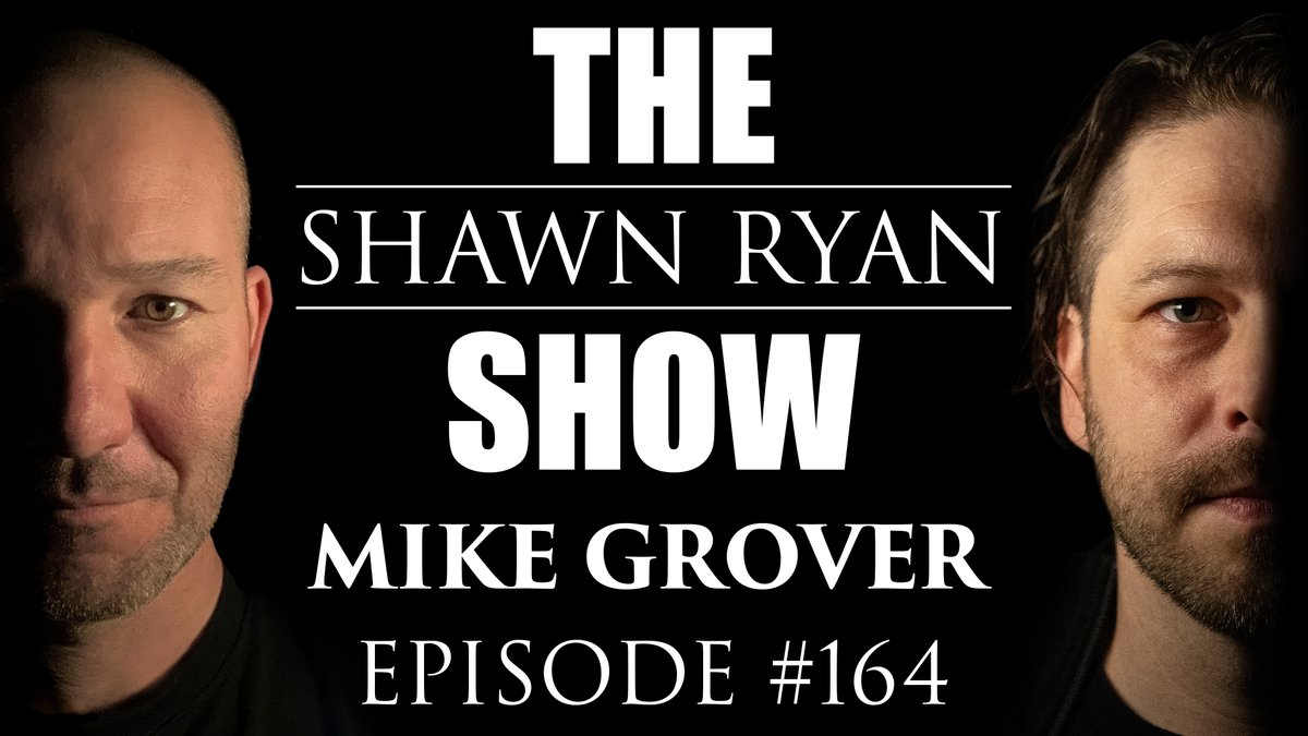 The Vigilance Elite Production of SRS EP. 164 with Mike Grover is live on the Shawn Ryan Show YouTube channel! youtu.be/urXXpwE8Rc0?si…