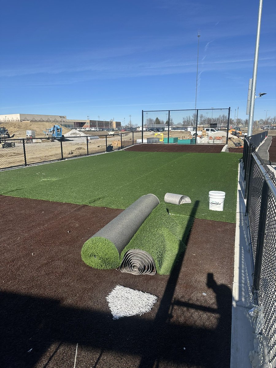 Is this real life?! 

The baseball field is coming together Comet Nation! 

#GoComets