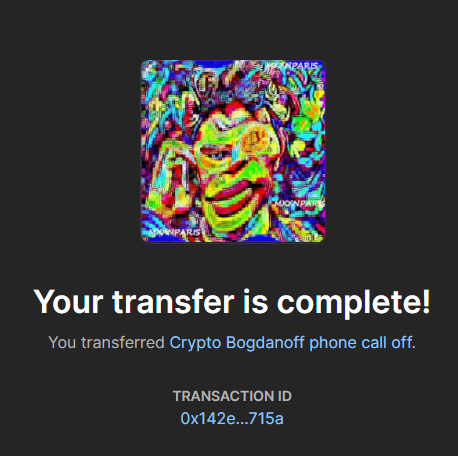 FrenchiePunk's tweet photo. Only First 30 mfers will get "Crypto Bogdanoff" nft just having fun😆🐶
 
1) Drop your eth address to get some of "Crypto Bogdanoff" Airdrop    

2) Just RT my 📌

#Airdrop #NFTGiveaway #NFTGiveaways #NFTs https://t.co/54aKNj6Lbx