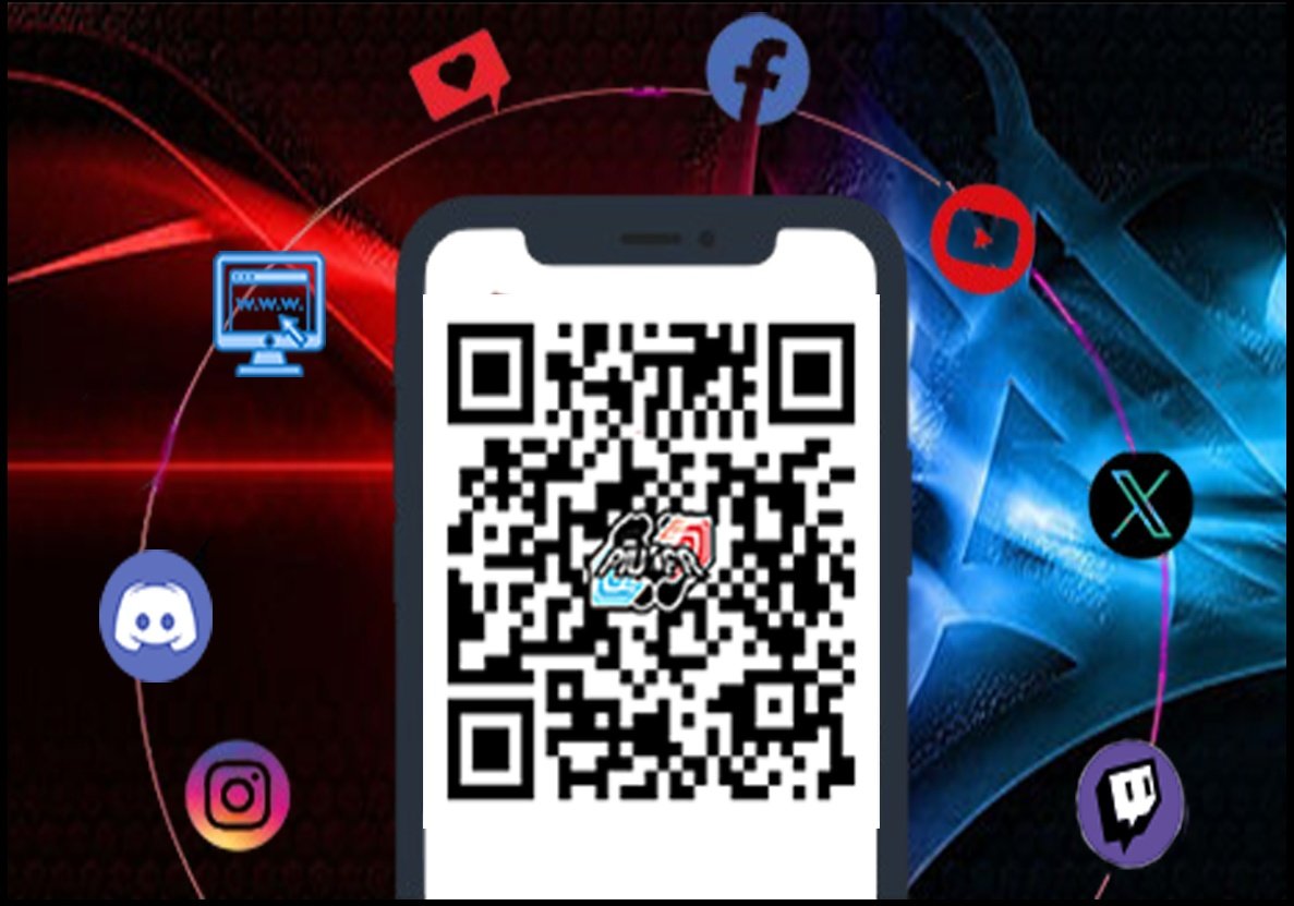 Suivez le QR pour avoir les liens de tous nos réseaux sociaux !!!
