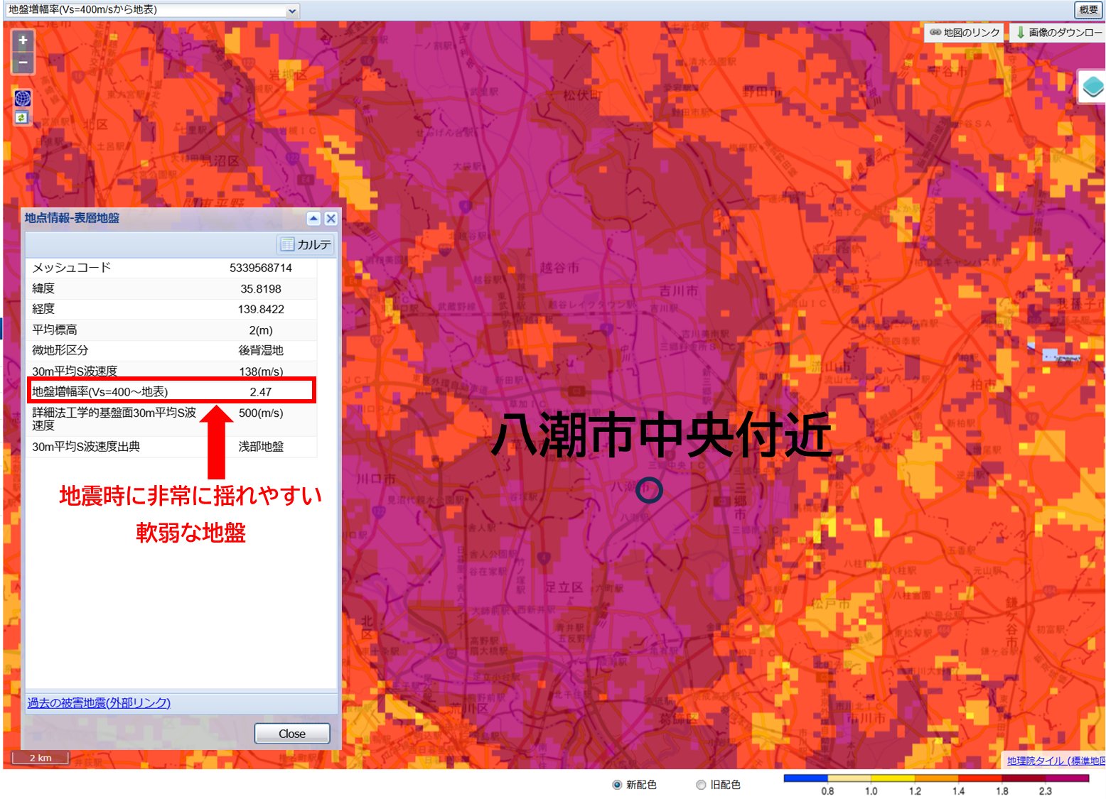 ユーザー環境性能評価：土木建設（QSS：ダム工事におけるCLAS