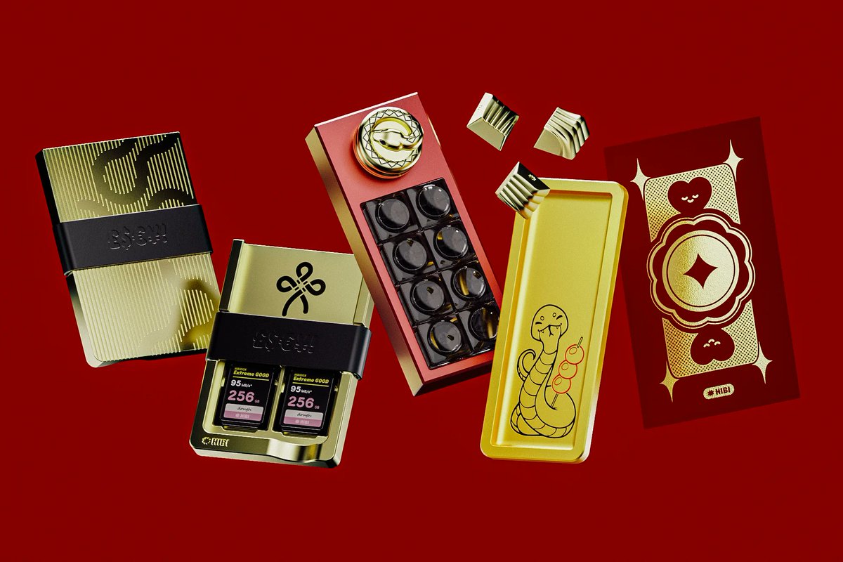 HIBI welcomes the Lunar New Year of the Snake.

Shop our special edition DOUGH, SP-8, Snake Tray and LNY Pudding in brass!

#LunarNewYear #HibiHype #CNY2025 

hibi.mx/collections/ln…