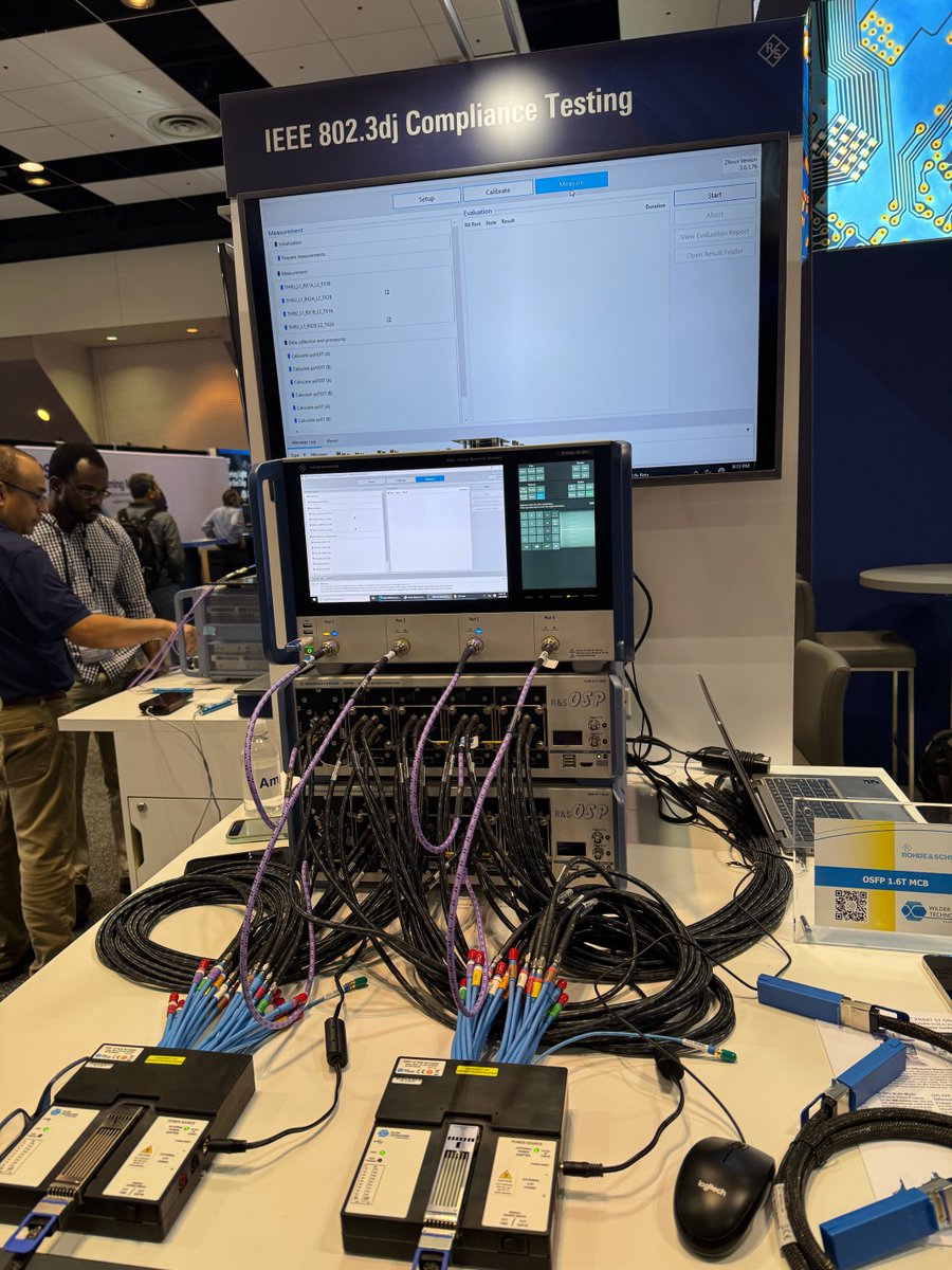 Attending #DesignCon2025 in Santa Clara? Stop by the Rohde &amp; Schwarz booth to explore the new IEEE 802.3dj cable compliance testing with our R&amp;S ZNA, featuring 67 GHz and a 48-port extension. Visit us today! #RohdeSchwarz #IEEE #CableTesting
Learn more: rsna.us/6011UphxZ