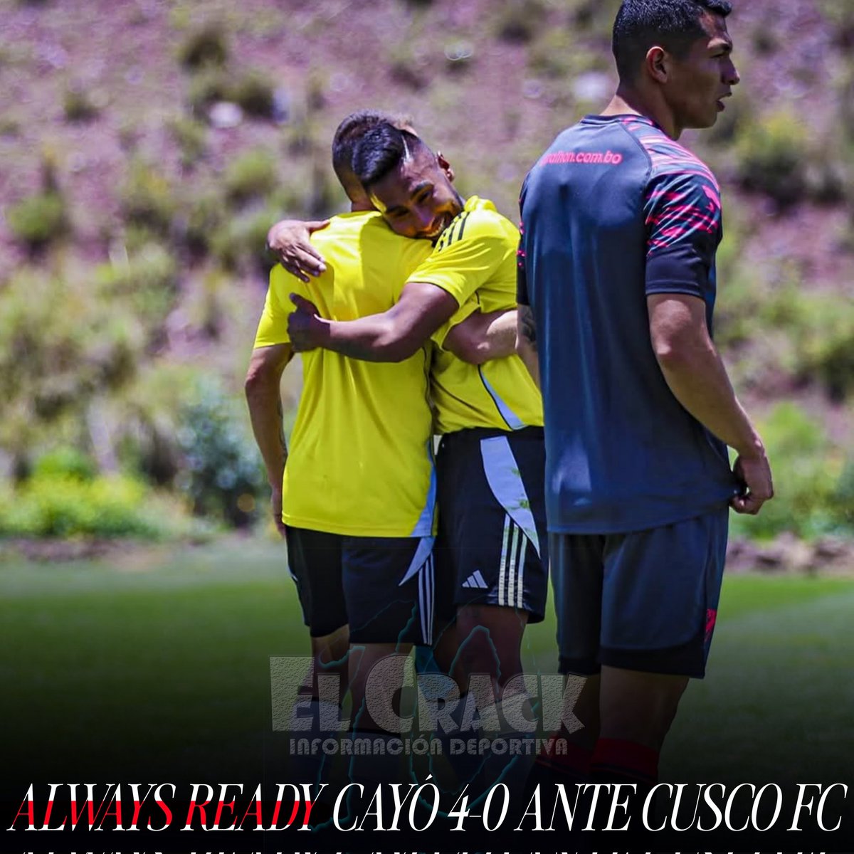 KinioCrack's tweet photo. #Pretemporada | #ElMillo cayó goleado en el amistoso que jugó contra el Cusco FC del Perú!!!
#CuscoFC 4-0 #AlwaysReady
#FutbolBoliviano
#AmistosoInternacional
#ElCrack https://t.co/buM231zjf7