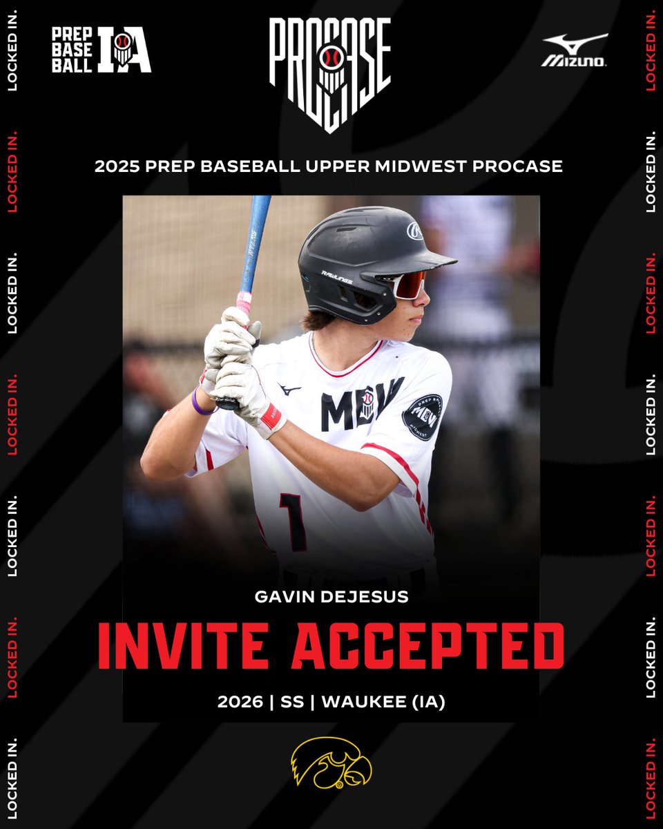 Prep Baseball Iowa (@prepbaseballia) on Twitter photo 𝐔𝐏𝐏𝐄𝐑 𝐌𝐈𝐃𝐖𝐄𝐒𝐓 𝐏𝐑𝐎𝐂𝐀𝐒𝐄
𝙸𝚗𝚟𝚒𝚝𝚎 𝙰𝚌𝚌𝚎𝚙𝚝𝚎𝚍 ✅
👉 Gavin DeJesus, SS, Waukee (IA)
🔜 <a href="/UIBaseball/">Iowa Baseball</a> commit
📊 Ranked 5th in IA (🇺🇸: 353rd)
👤 loom.ly/nmQ0mNM
<a href="/GavinDeJesus10/">Gavin de Jesús</a> | @PrepBaseball 𝐔𝐏𝐏𝐄𝐑 𝐌𝐈𝐃𝐖𝐄𝐒𝐓 𝐏𝐑𝐎𝐂𝐀𝐒𝐄
𝙸𝚗𝚟𝚒𝚝𝚎 𝙰𝚌𝚌𝚎𝚙𝚝𝚎𝚍 ✅
👉 Gavin DeJesus, SS, Waukee (IA)
🔜 <a href="/UIBaseball/">Iowa Baseball</a> commit
📊 Ranked 5th in IA (🇺🇸: 353rd)
👤 loom.ly/nmQ0mNM
<a href="/GavinDeJesus10/">Gavin de Jesús</a> | @PrepBaseball
