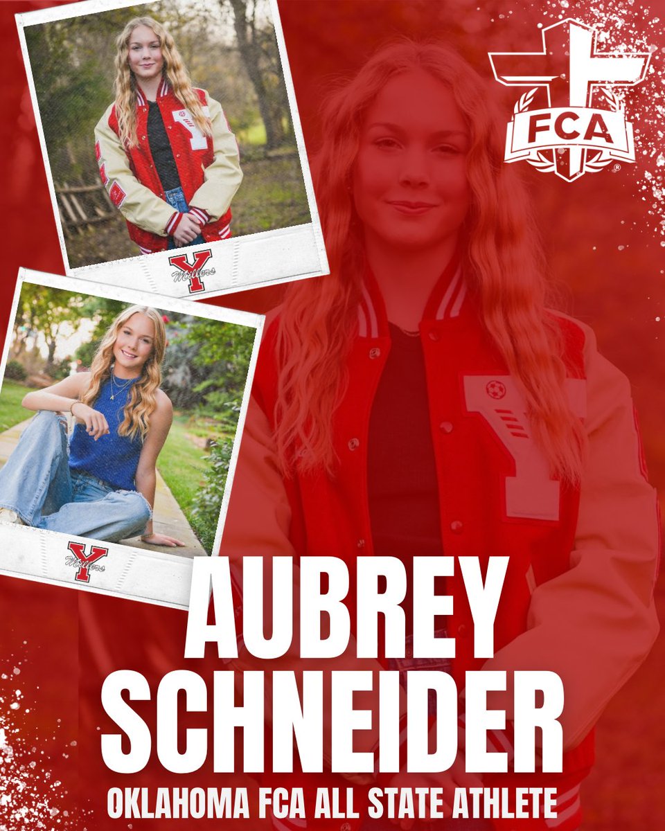 Congratulations to Katy Hoke and Aubrey Schneider who have been selected for the 2024-25 OK FCA All-State! #YPSProud #GoMillers