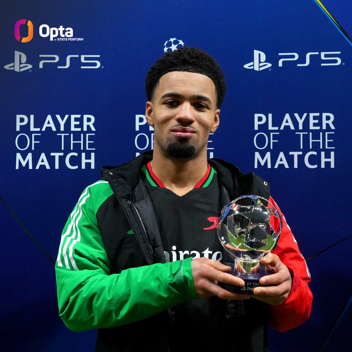 OptaJoe's tweet image. 17 - Ethan Nwaneri (17y 314d) tonight became the second youngest Englishman to score a UEFA Champions League goal, after Jude Bellingham (17y 289d v Manchester City in April 2021). Special.