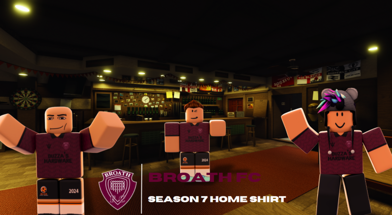 BroathFootball's tweet photo. 🤩Home shirt released! 👉https://t.co/OzICQ5QdLD
🎨 @DuzzasStore
#WeAreBroath #TheChains #MaroonArmy https://t.co/2iwb4Xbx08