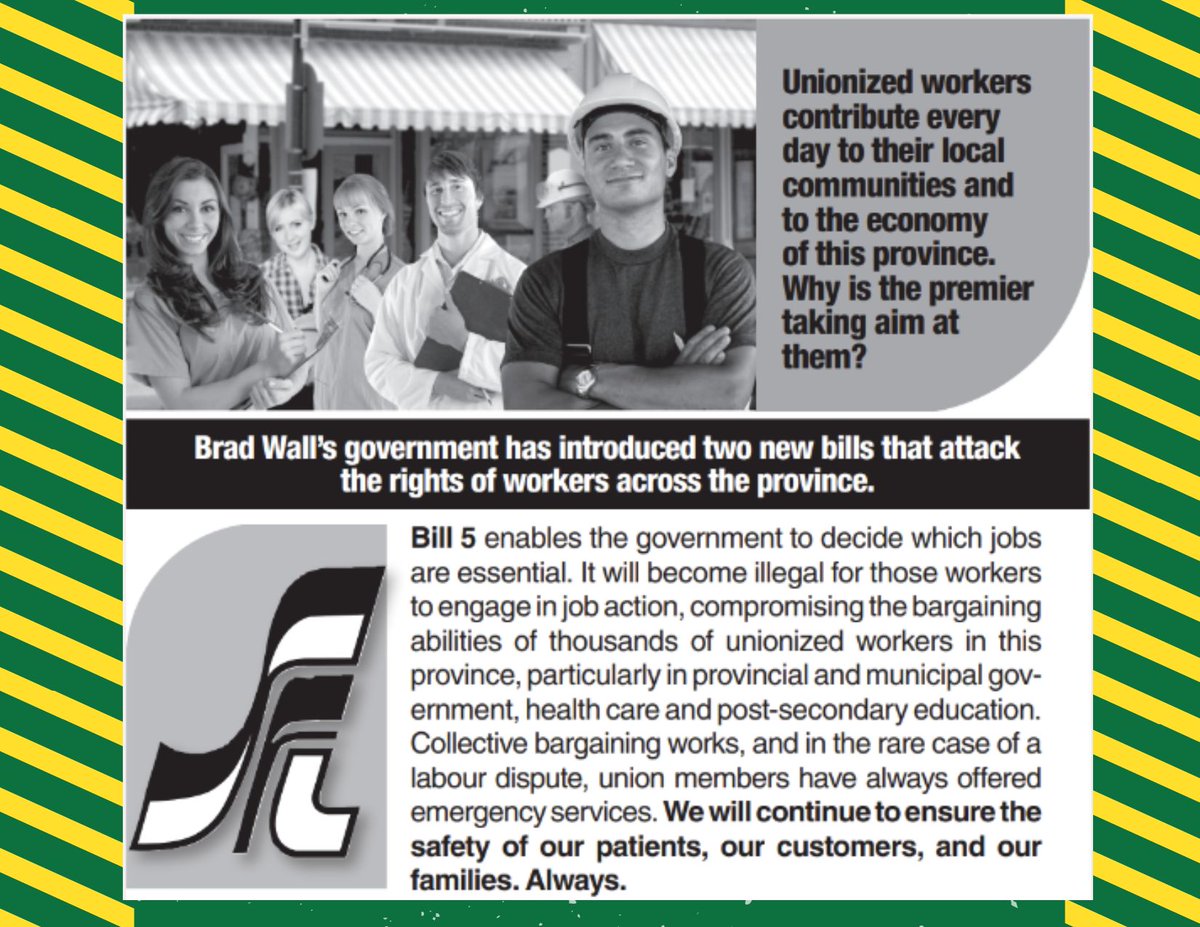 Sask Fed of Labour tweet media