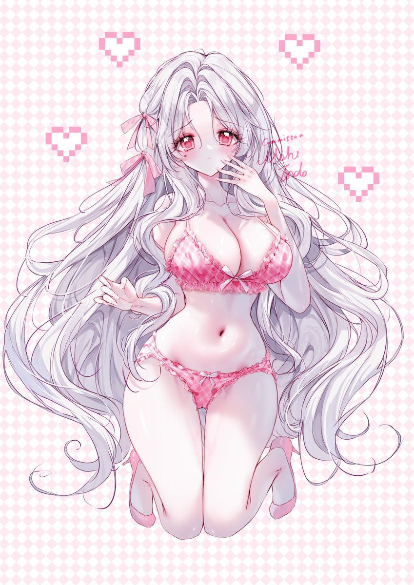 commission for crepe 
pink ecchi muchi muchi..🔞🩷🔞🩷