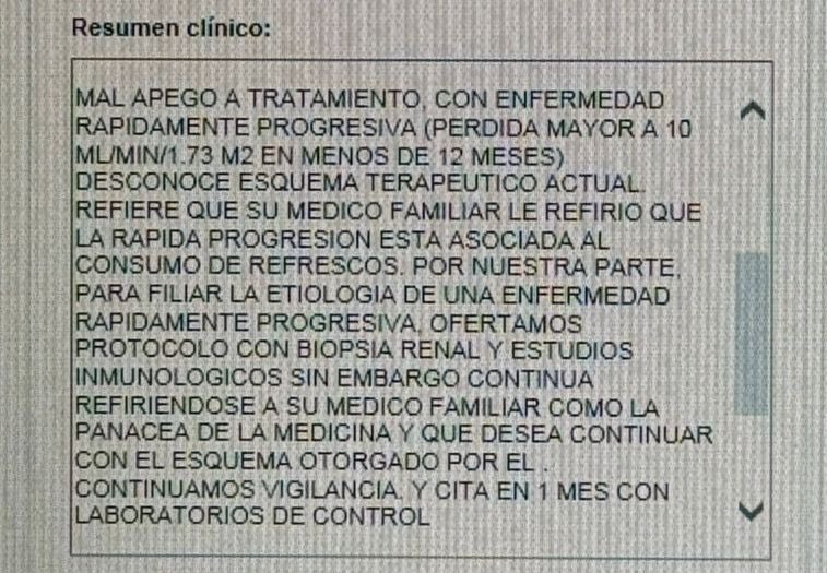 AcidoRinon's tweet photo. Dice mi médico familiar con diplomado en nefrología que usted está mal.

“Ps a la verga señora”

Perdón por la redundancia, estaba bien emputado con las necedades https://t.co/YZTEDpHOan