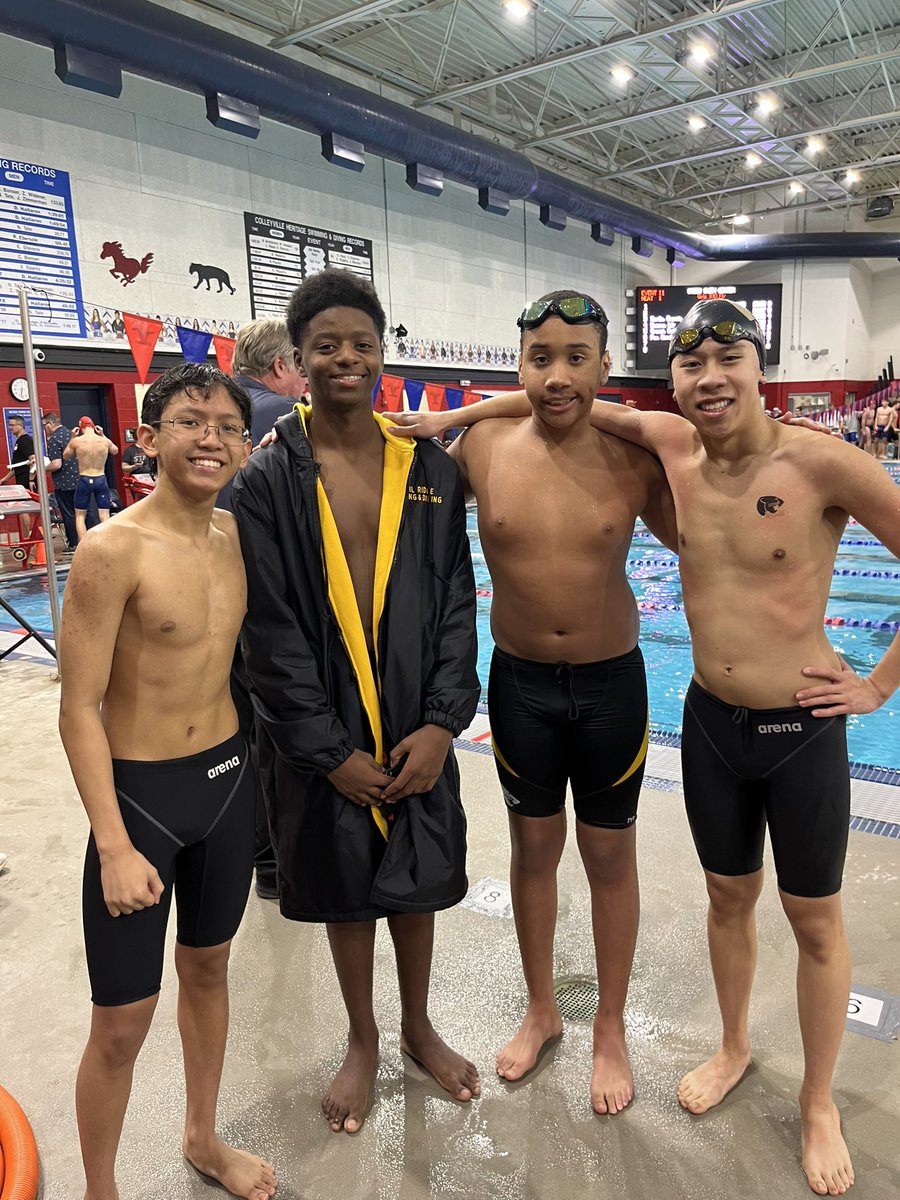 Ridge swimming is moving on to regionals!