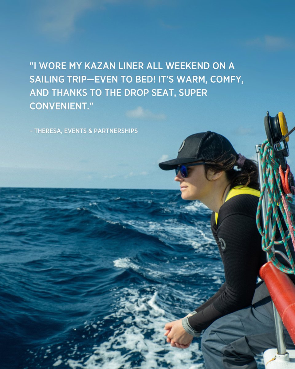 When it comes to the gear our team swears by, the Kazan Dry Suit Liner might take the top spot.

Explore our full Staff Picks collection—gear trusted by our team to keep you safe, and performing at your best on and off the water. #livebeyondland

mustangsurvival.ca/collections/st…