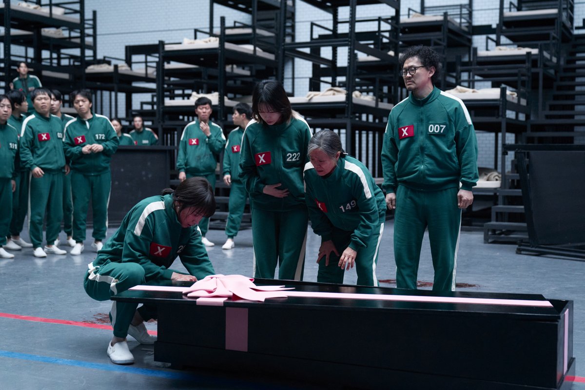 netflixkcontent's tweet image. Prepare for the final game. Here&apos;s your first look at Squid Game Season 3 photos, premiering June 27. #NextOnNetflix
