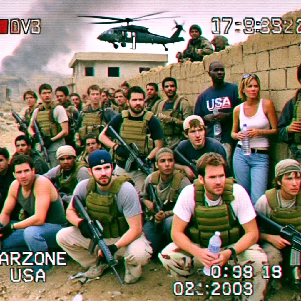 TRAINR AI π (@thetrainrai) on Twitter photo In 2003, reality TV contestants were sent into a real war zone - Iraq - without knowing. The show was buried and never aired. 20 years later, the truth is out in a brand new podcast.
Ep 1 of WarZone USA is now live.
Listen: tinyurl.com/4rfzrc6x
<a href="/richardosman/">Richard Osman</a> <a href="/MarinaHyde/">Marina Hyde</a> In 2003, reality TV contestants were sent into a real war zone - Iraq - without knowing. The show was buried and never aired. 20 years later, the truth is out in a brand new podcast.
Ep 1 of WarZone USA is now live.
Listen: tinyurl.com/4rfzrc6x
<a href="/richardosman/">Richard Osman</a> <a href="/MarinaHyde/">Marina Hyde</a>