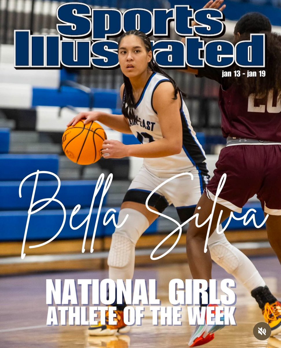 ALL IN Elite Girls 3SSB (@aiaelitegirls) on Twitter photo Congrats to ALL IN 2027 Bella Silva on earning Sports Illustrated National Gilrs Athlete of the Week.
So well deserved and we are so proud of you #ALLINfamily <a href="/aiathletics/">ALL IN Athletics</a> <a href="/3SSBGCircuit/">3Stripes Select Basketball Girls Circuit</a> <a href="/ArabellaSilva09/">Arabella Silva</a> Congrats to ALL IN 2027 Bella Silva on earning Sports Illustrated National Gilrs Athlete of the Week.
So well deserved and we are so proud of you #ALLINfamily <a href="/aiathletics/">ALL IN Athletics</a> <a href="/3SSBGCircuit/">3Stripes Select Basketball Girls Circuit</a> <a href="/ArabellaSilva09/">Arabella Silva</a>
