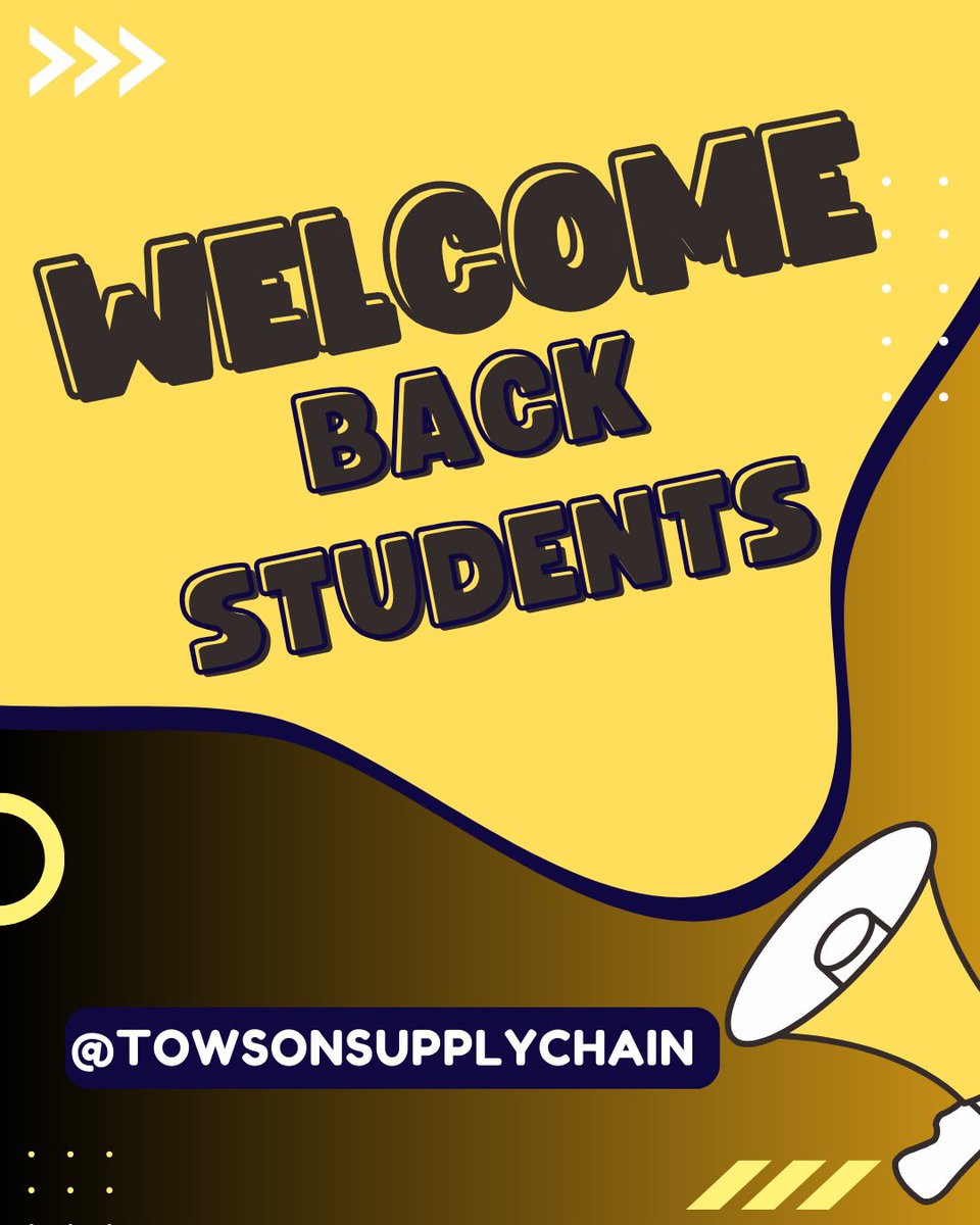 TUSupplyChain's tweet photo. Welcome back Supply Chain Management Students! We hope you have had a restful break and are ready to crush this semester! 
#SupplyChain https://t.co/IxSUhOQQqv