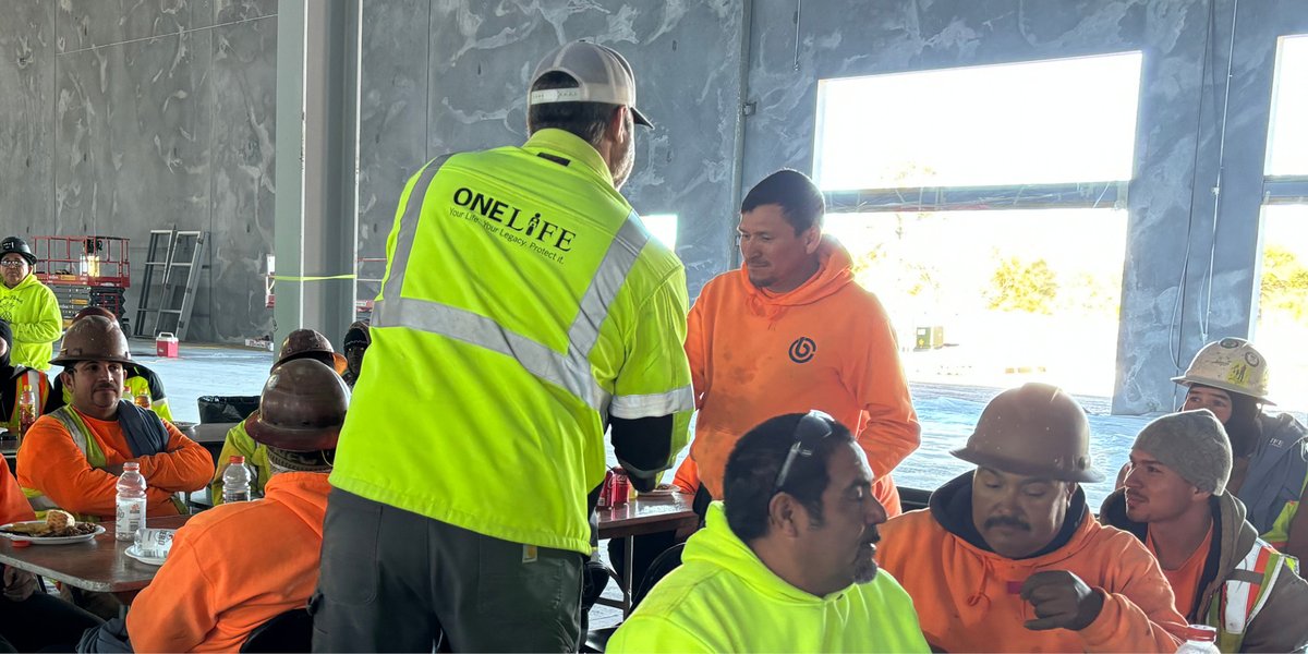 We gathered at the Palmetto Coast Industrial Park project site in North Myrtle Beach, SC to celebrate the incredible efforts of our trade partners, who have dedicated 18,800+ hours and poured over 7,000 yards of concrete to bring this 178,500-SF tilt-wall warehouse to life!