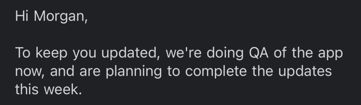 MorganStoneee's tweet image. All low-hanging features expected to be complete this week.

One other big feature in progress.

Feels comfy to estimate a mid Feb. launch at this point.