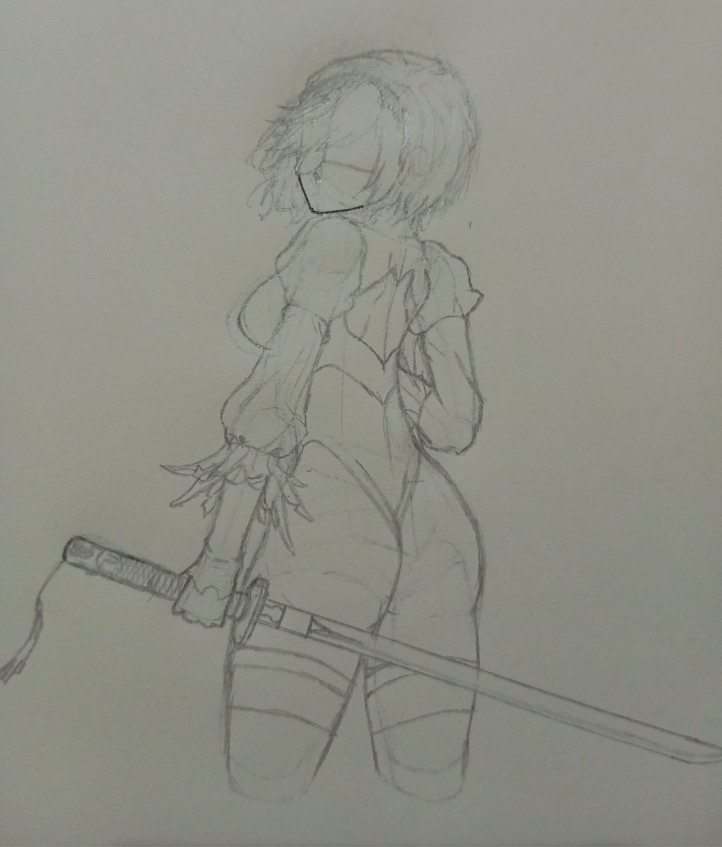Mautesketch's tweet photo. rascunho, provavelmente n vou terminar mas é bom manter postangens regulares
#2b #twob #NieRAutomata #sketch #art #illustration #artwork #manga #anime_girls #AnimeJapan #AnimeArt https://t.co/TCzbEPnqOu