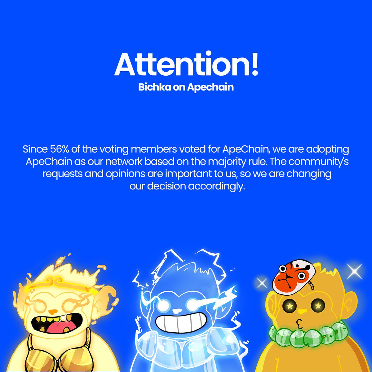 Community-driven is key!