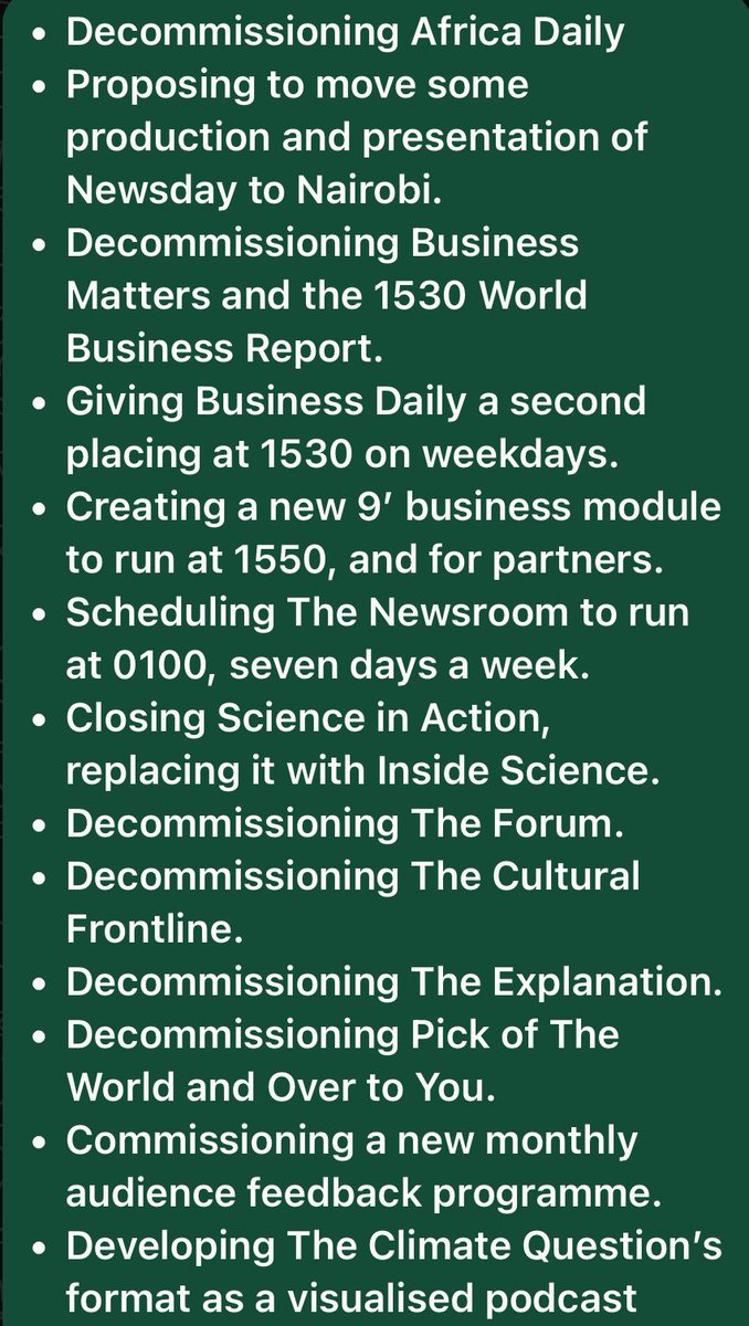JCDAmos's tweet image. The cuts to the @bbcworldservice are deeply regrettable. I used to say it was the one part of the corporation I would die in a ditch to protect. And they’re closing Science in Action which has been on air for 60 odd years. Now of all times they roll back science coverage. Dumb.