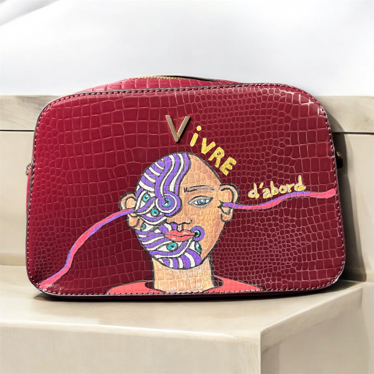 Hand painted bag 🖼️✨
#art #ArtistOnTwitter