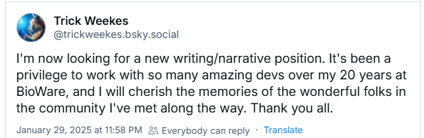 Mass Effect News tweet media