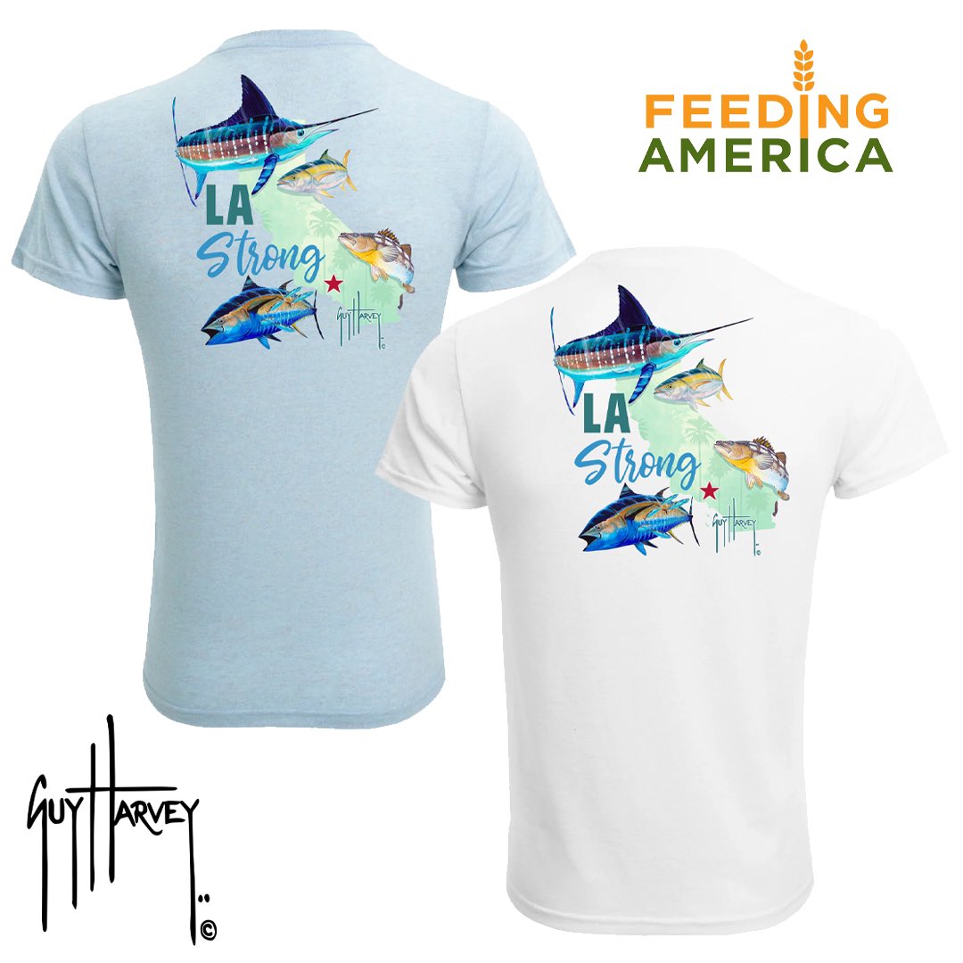 Help those that have lost everything with the Guy Harvey “LA Strong” t-shirt. 100% of the profits from the sale of these shirts will be donated to Feeding America who is providing essential supplies to families in need.
guyharvey.com/products/guy-h…
#GuyHarvey #GHF