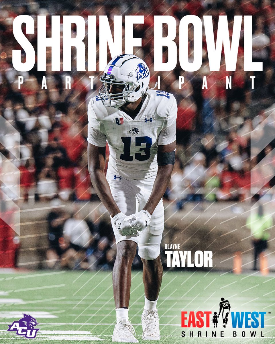 𝐁𝐨𝐰𝐥 𝐒𝐞𝐜𝐮𝐫𝐞𝐝

Tomorrow, Blayne Taylor will be participating in the East-West Shrine Bowl at AT&amp;T Stadium. Taylor will playing on the West squad for the night. 

He is the 30th Wildcat to play in a post-season all-star game and the second Wildcat to play in the