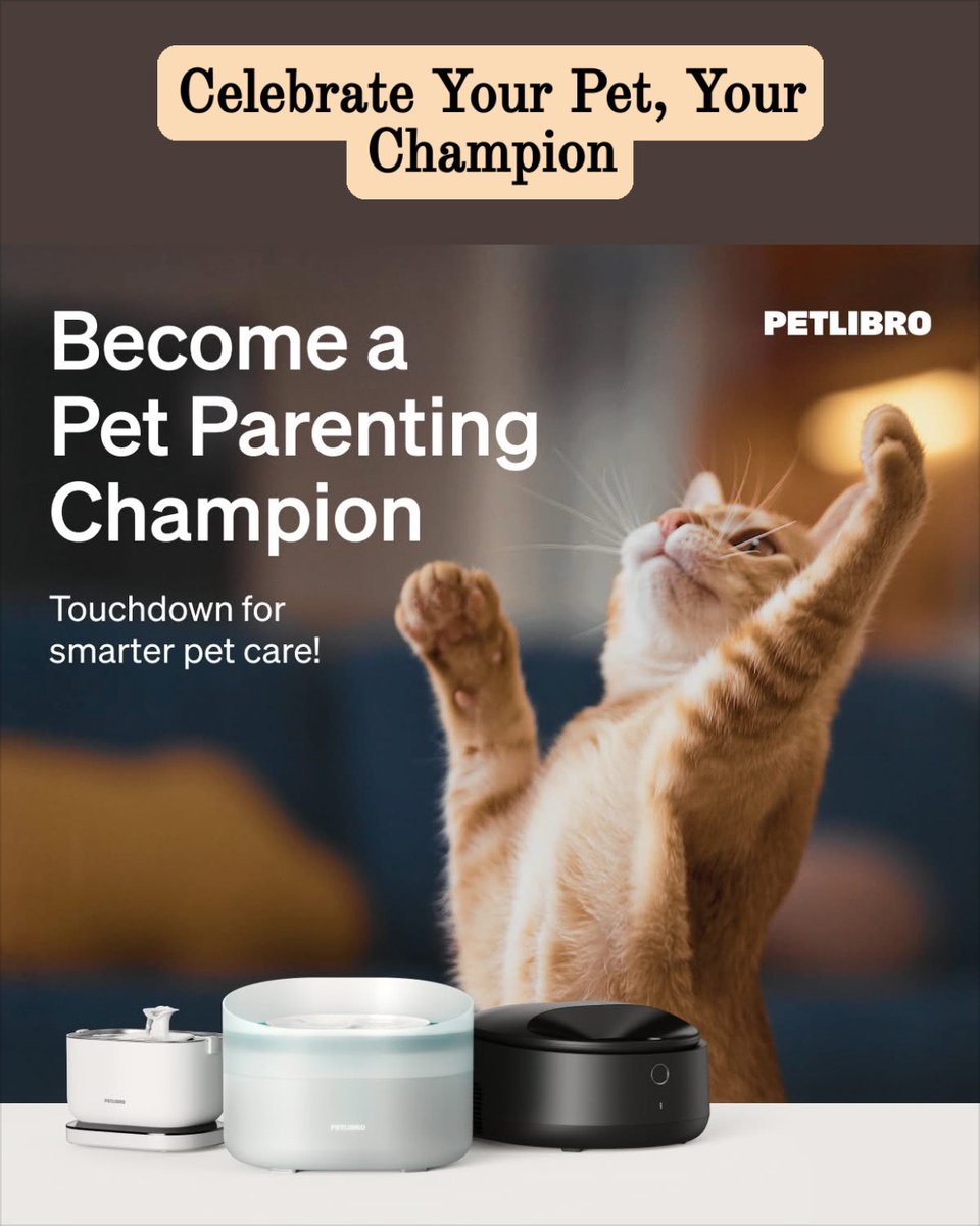 HomeSmarterUK's tweet image. Automate your Cat &amp;amp; Dog Feed 🐱 Smart Feeders &amp;amp; Fountains 🐶 Schedule with App Control 📲 

🔗 tidd.ly/3WEzoaR (#Ad)

@petlibro 

#SmartPetTech #smartpetfeeder #SmartPetProducts #smartcatfeeder #smartdogfeeder #petlibro #petfountain