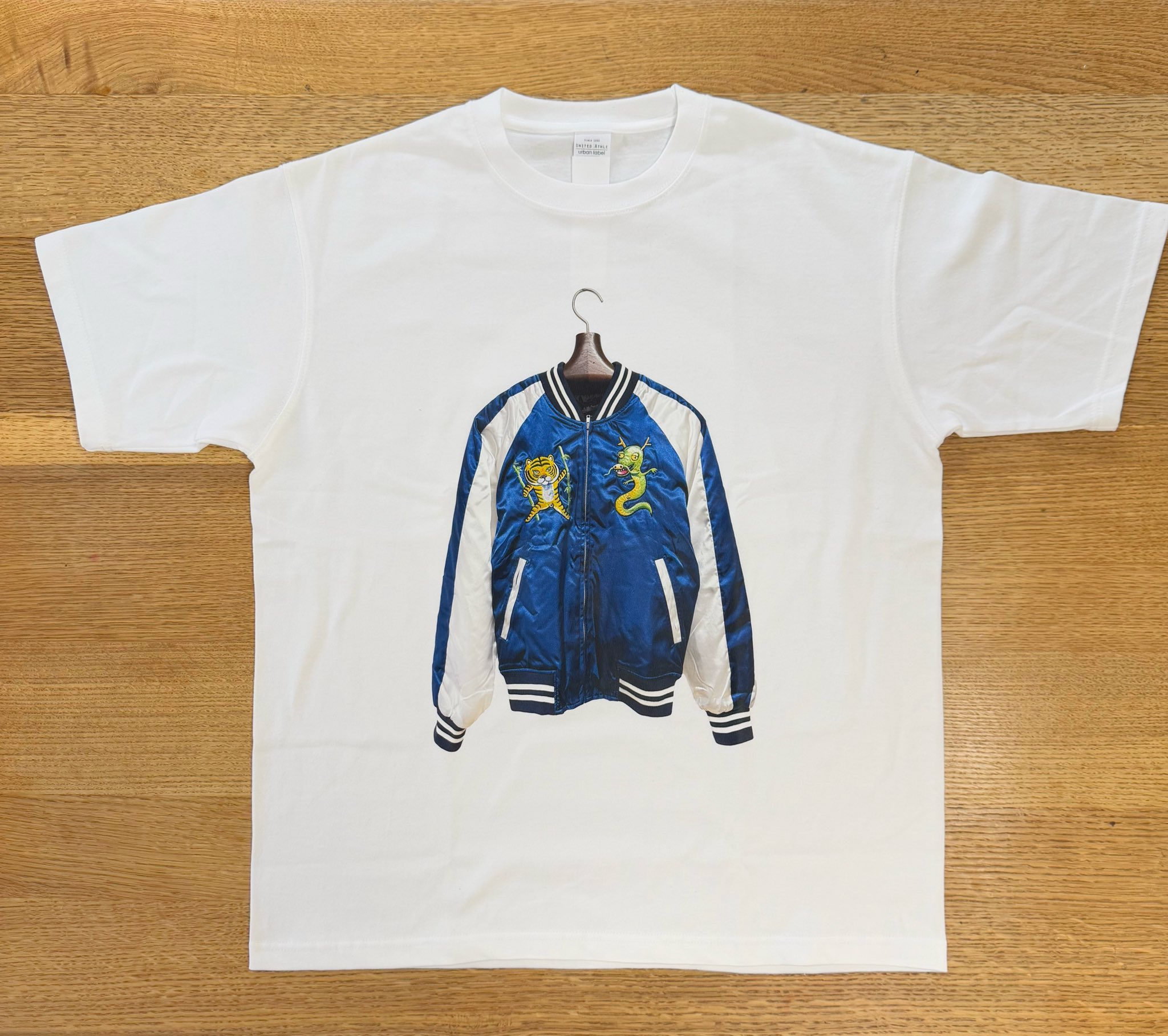 hide バックプリントスカジャンTシャツ ホワイト 田島享央己 / Takaoki Tajima on X: 