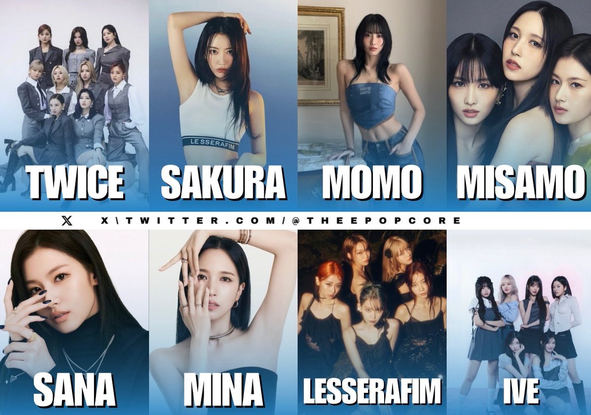 TheePopCore's tweet photo. Japan's 2024 General Interest Ranking by Nikkei Entertainment (🇯🇵) https://t.co/zDsJyQopFN
