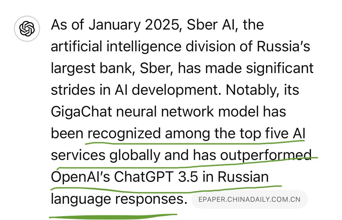 SolSergeant1's tweet image. $SBERAi in the top 5 AI services globally &amp;amp; we’re under 100k rn?!?!

HIGHER

ZBkUb6HHvyMMNtvXrgRC7DKKayQeV63jNQKBVhZpump