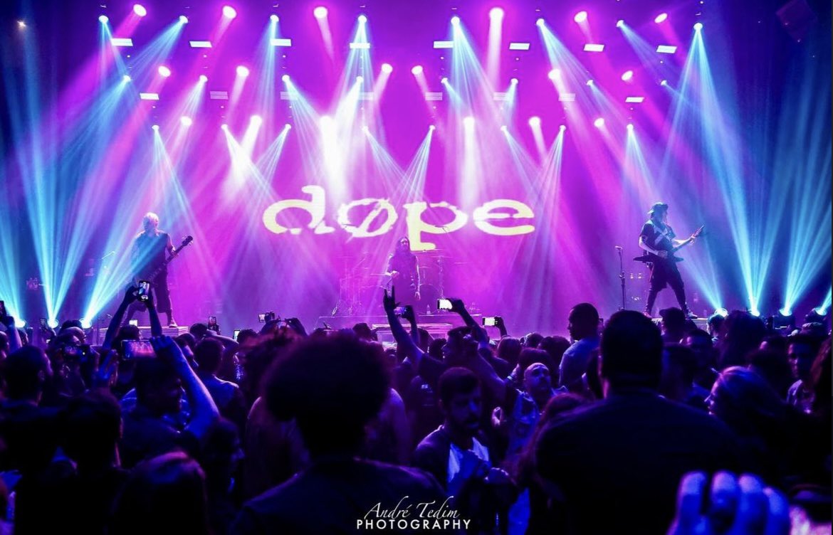 This lighting looks dope. 

Tickets and dates to the “Machine vs Monsters“ tour can be snagged at DopeTheBand.com 

#dopetheband #machinevsmonsters
#dope